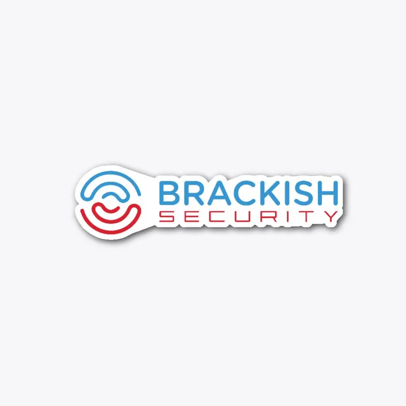 Brackish Security Sticker